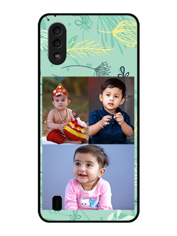 Custom Galaxy M01 Photo Printing on Glass Case - Forever Family Design