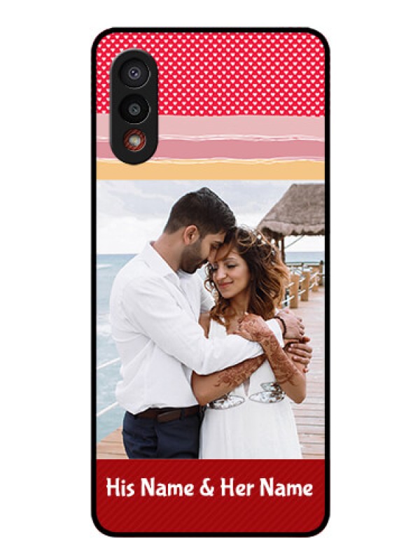 Custom Galaxy M02 Custom Glass Mobile Case - Premium Case Design