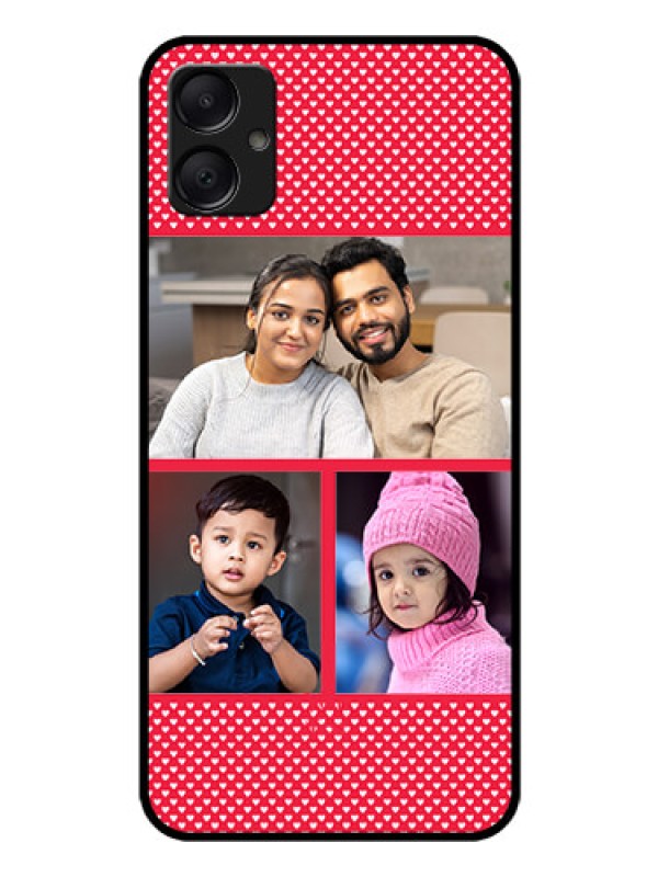 Custom Galaxy M05 Custom Glass Phone Case - Bulk Photo Upload Design