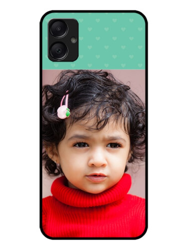 Custom Galaxy M05 Custom Glass Phone Case - Lovers Picture Design