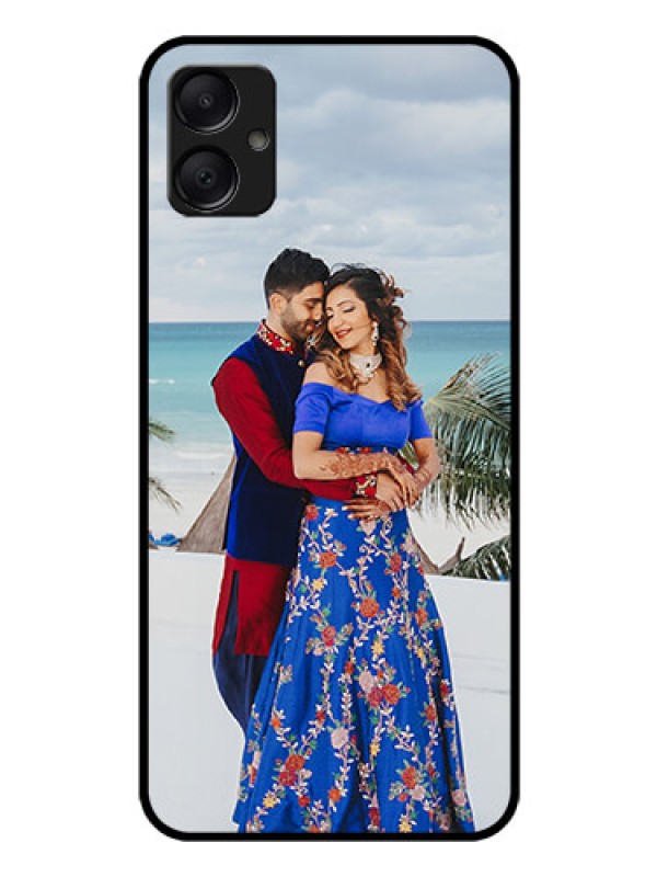 Custom Galaxy M05 Custom Glass Phone Case - Upload Full Picture Design