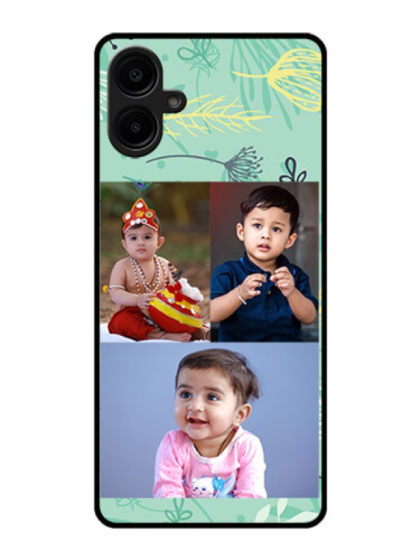 Custom Galaxy M06 Custom Glass Phone Case - Forever Family Design