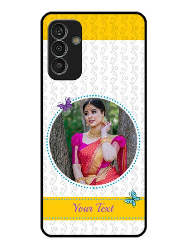 Custom Galaxy M13 4G Custom Glass Mobile Case - Girls Premium Case Design