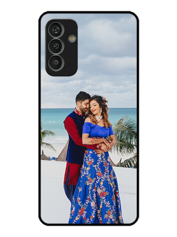 Custom Galaxy M13 4G Photo Printing on Glass Case - Upload Full Picture Design