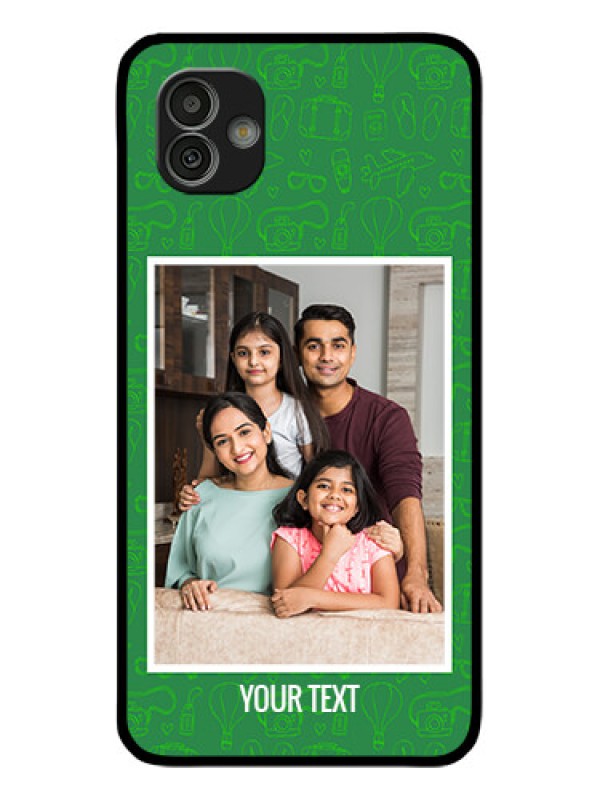 Custom Samsung Galaxy M13 5G Personalized Glass Phone Case - Picture Upload Design