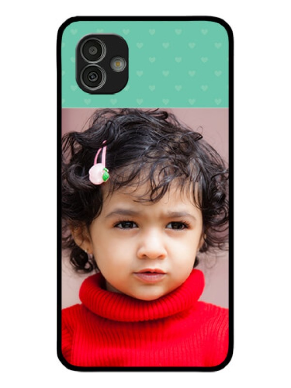 Custom Samsung Galaxy M13 5G Custom Glass Phone Case - Lovers Picture Design