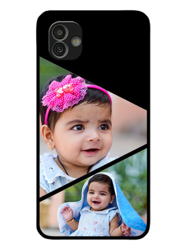 Custom Samsung Galaxy M13 5G Custom Glass Phone Case - Semi Cut Design