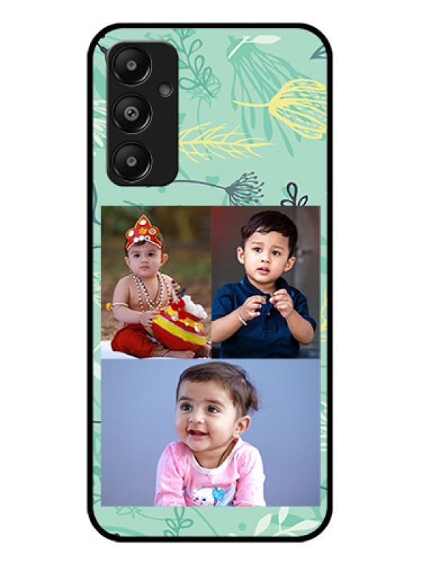 Custom Galaxy M14 4G Custom Glass Phone Case - Forever Family Design