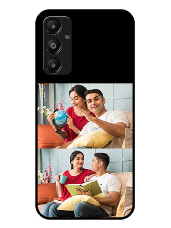 Custom Galaxy M14 4G Custom Glass Phone Case - 2 Images Design