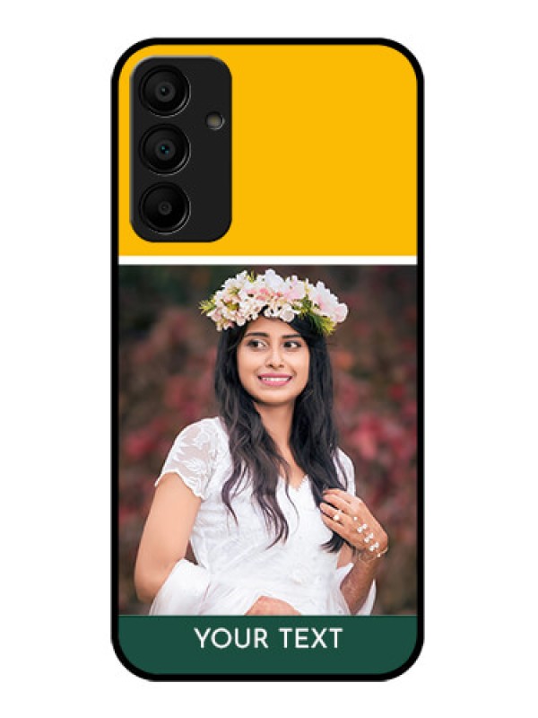 Custom Galaxy M15 5G Custom Glass Phone Case - Love You Design