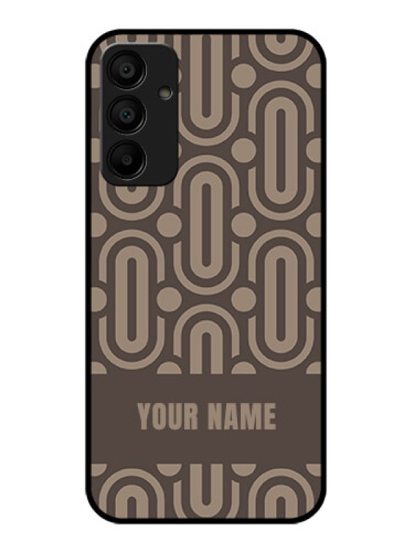 Custom Galaxy M15 5G Custom Glass Phone Case - Captivating Zero Pattern Design