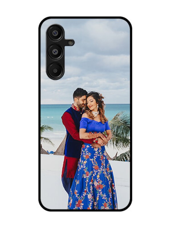 Custom Galaxy M16 5G Custom Glass Phone Case - Upload Full Picture Design