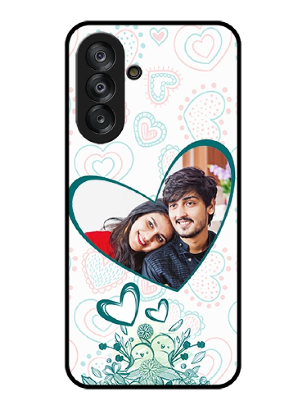 Custom Samsung Galaxy M17 5G Custom Glass Phone Case - Premium Couple Design