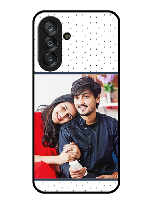 Custom Samsung Galaxy M17 5G Custom Glass Phone Case - Premium Dot Design