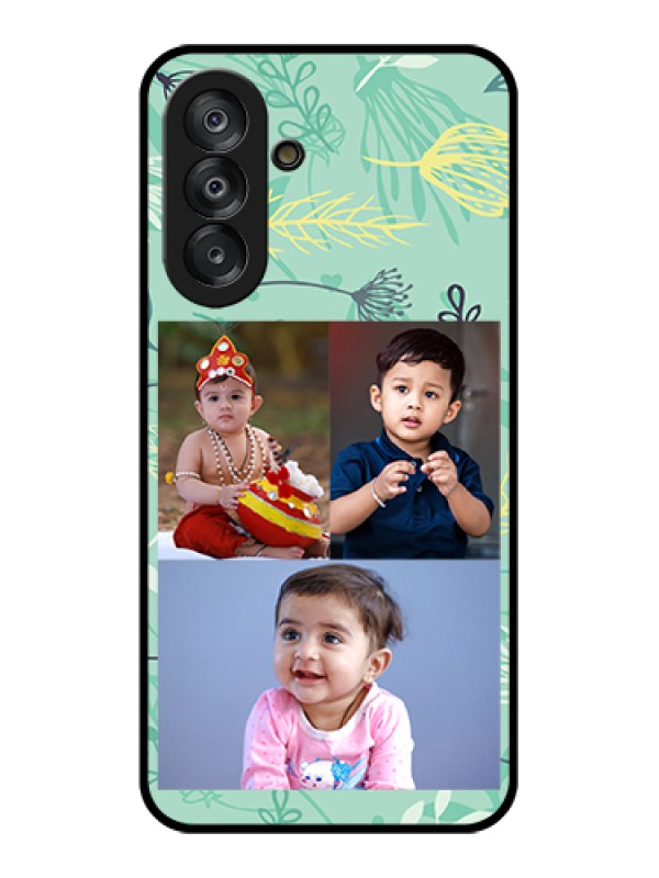 Custom Samsung Galaxy M17 5G Custom Glass Phone Case - Forever Family Design
