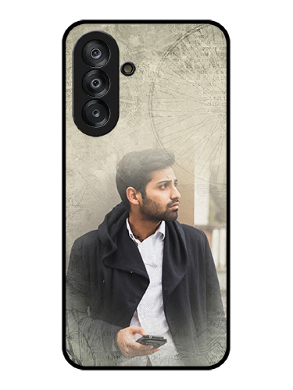 Custom Samsung Galaxy M17 5G Custom Glass Phone Case - With Vintage Design