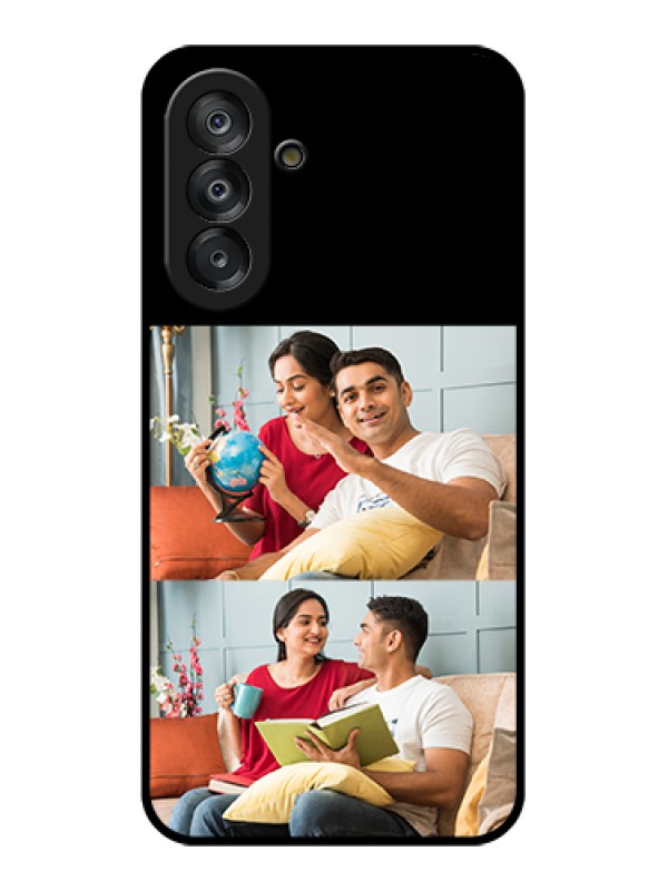 Custom Samsung Galaxy M17 5G Custom Glass Phone Case - 2 Images Design