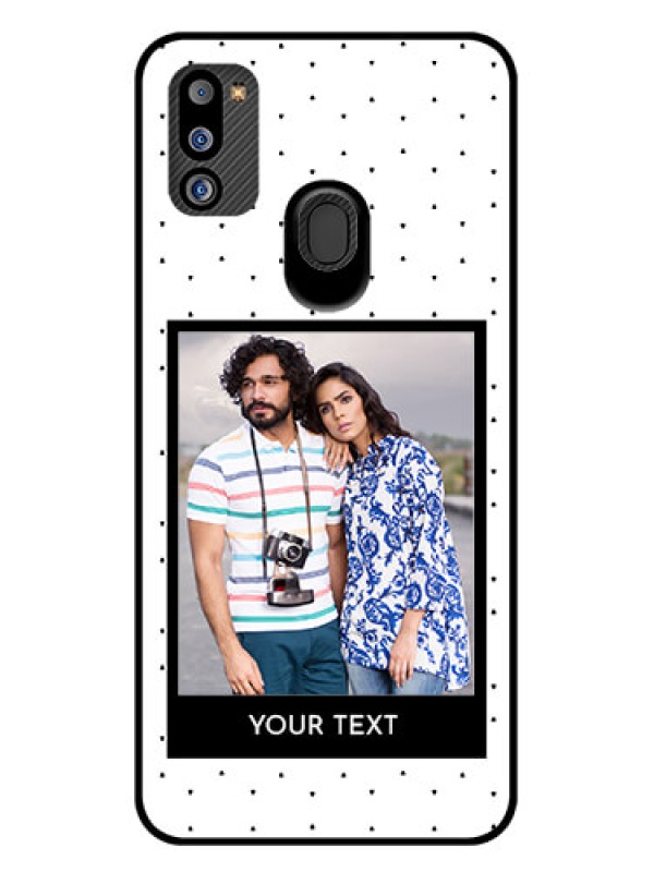 Custom Galaxy M21 2021 Edition Photo Printing on Glass Case - Premium Design