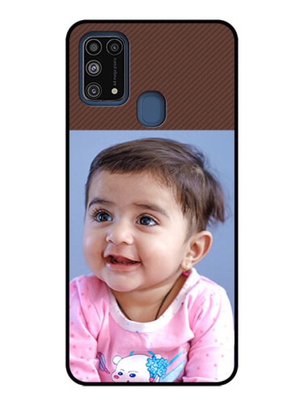Custom Galaxy M31 Custom Glass Mobile Case  - Elegant Case Design