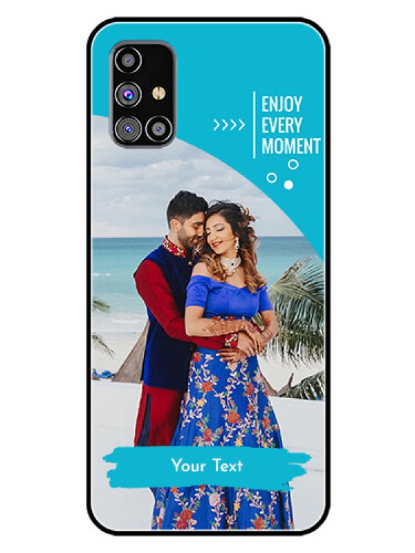 Custom Galaxy M31S Custom Glass Mobile Case  - Happy Moment Design