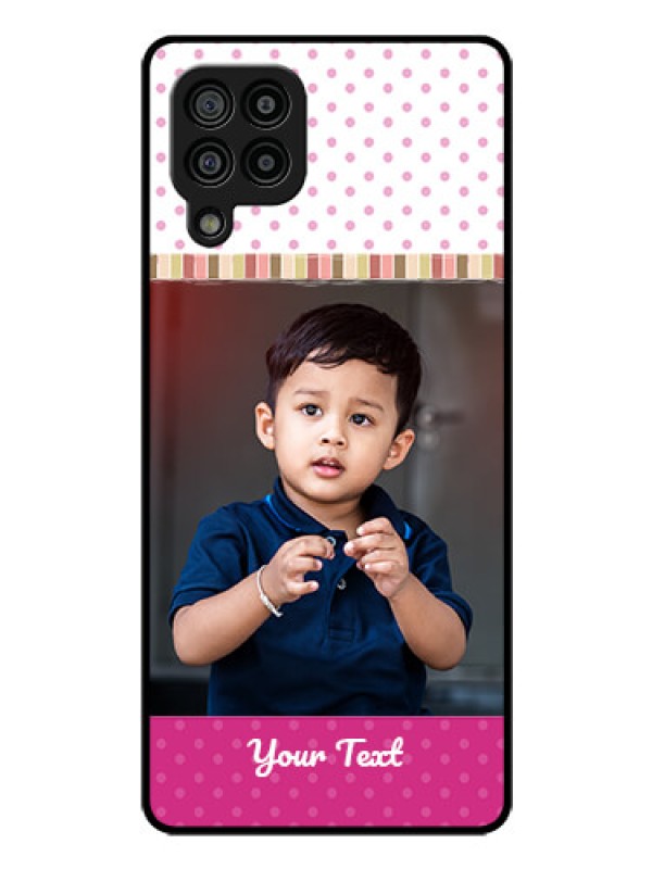 Custom Galaxy M32 4G Prime Edition Photo Printing on Glass Case - Cute Girls Cover Design