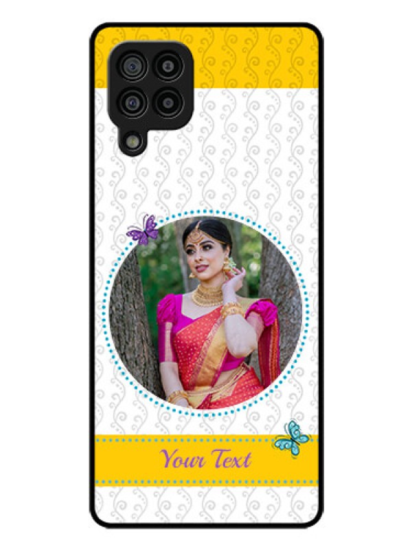Custom Galaxy M32 4G Custom Glass Mobile Case  - Girls Premium Case Design