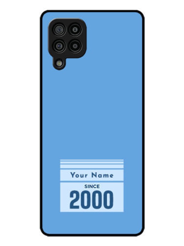 Custom Galaxy M32 4G Custom Glass Mobile Case - Custom Year of birth Design