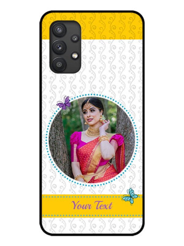 Custom Galaxy M32 5G Custom Glass Mobile Case - Girls Premium Case Design
