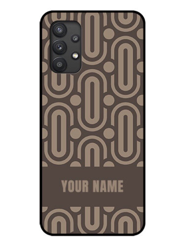 Custom Galaxy M32 5G Custom Glass Phone Case - Captivating Zero Pattern Design
