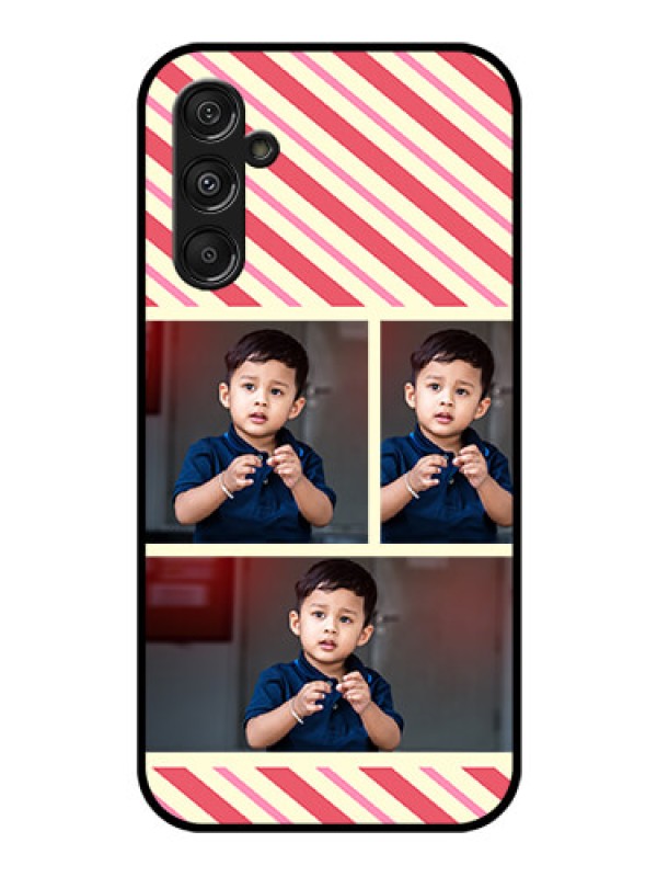 Custom Samsung Galaxy M34 5G Personalized Glass Phone Case - Picture Upload Mobile Case Design