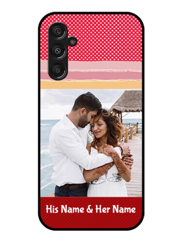 Custom Samsung Galaxy M34 5G Custom Glass Mobile Case - Premium Case Design