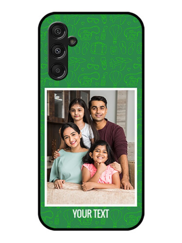 Custom Samsung Galaxy M34 5G Personalized Glass Phone Case - Picture Upload Design
