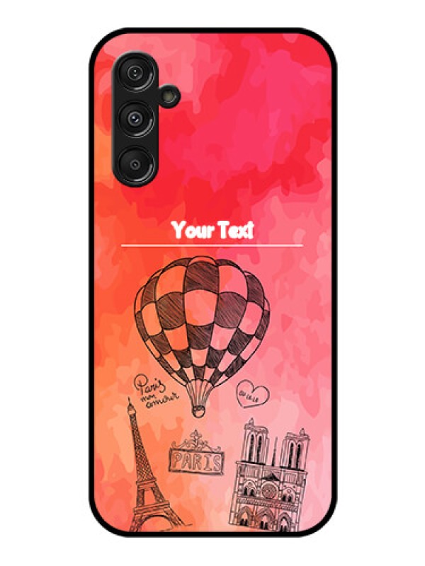 Custom Samsung Galaxy M34 5G Custom Glass Phone Case - Paris Theme Design