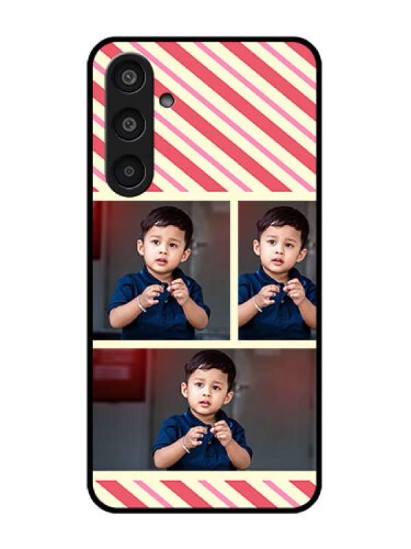 Custom Samsung Galaxy M35 5G Custom Glass Phone CasePicture Upload Mobile Case Design