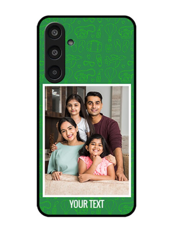 Custom Samsung Galaxy M35 5G Custom Glass Phone CasePicture Upload Design