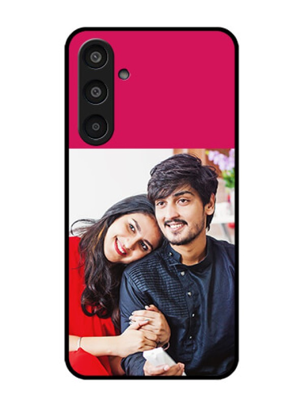 Custom Samsung Galaxy M35 5G Custom Glass Phone CaseAnniversary Cover Design