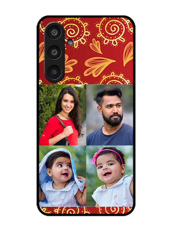 Custom Samsung Galaxy M35 5G Custom Glass Phone Case4 Image Traditional Design