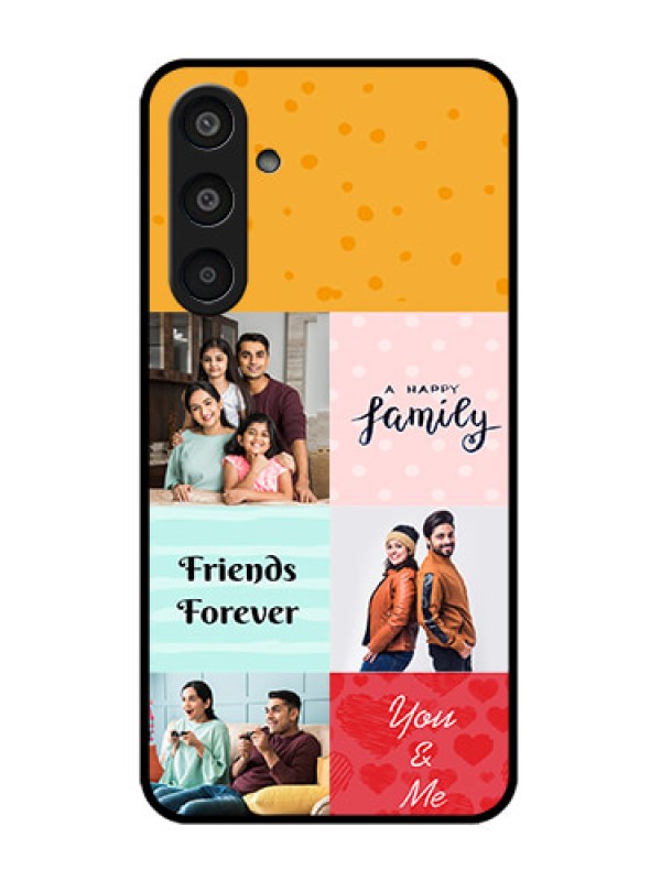 Custom Samsung Galaxy M35 5G Custom Glass Phone CaseImages With Quotes Design