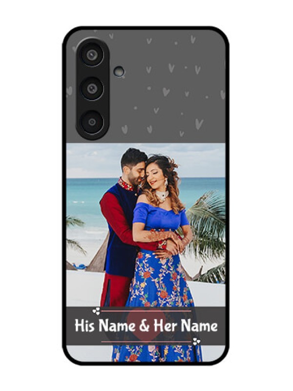 Custom Samsung Galaxy M35 5G Custom Glass Phone CaseBuy Love Design With Photo Online