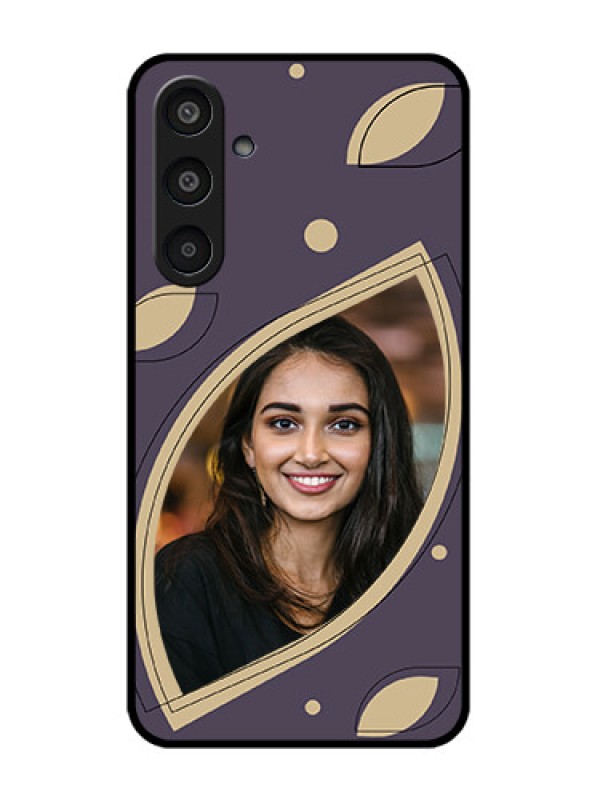 Custom Samsung Galaxy M35 5G Custom Glass Phone CaseFalling Leaf Design