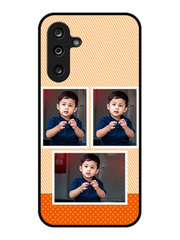 Custom Samsung Galaxy M36 5G Custom Glass Phone Case - Bulk Photos Upload Design