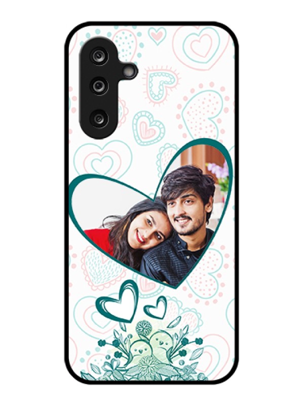 Custom Samsung Galaxy M36 5G Custom Glass Phone Case - Premium Couple Design