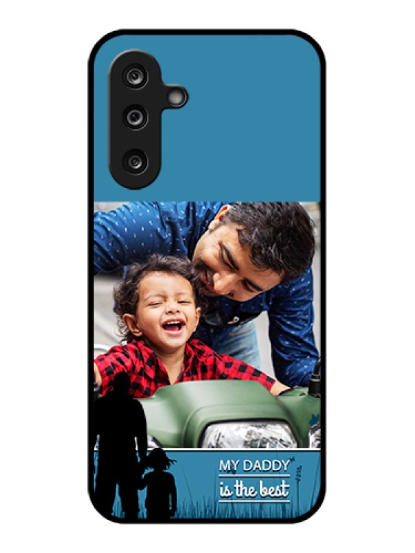 Custom Samsung Galaxy M36 5G Custom Glass Phone Case - Best Dad Design