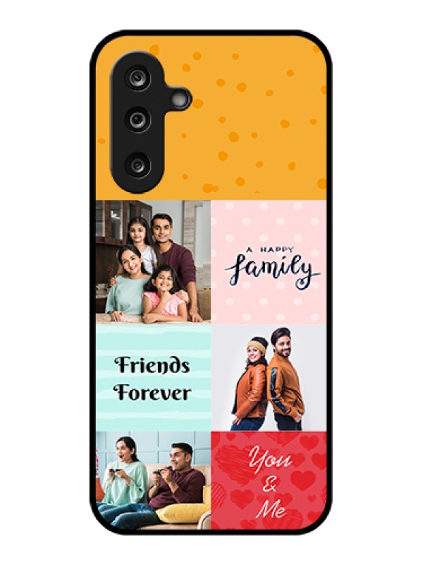 Custom Samsung Galaxy M36 5G Custom Glass Phone Case - Images With Quotes Design