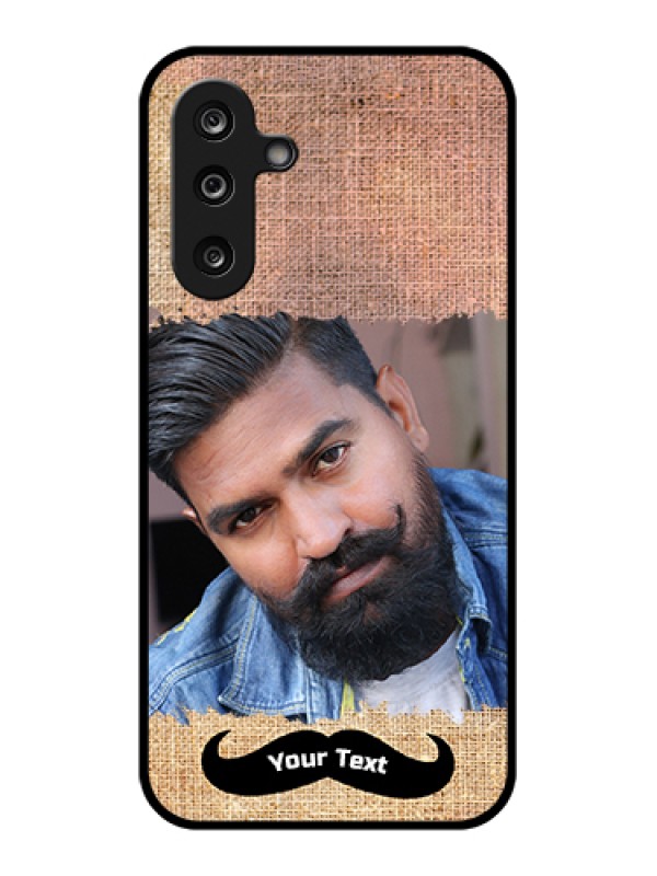 Custom Samsung Galaxy M36 5G Custom Glass Phone Case - With Texture Design