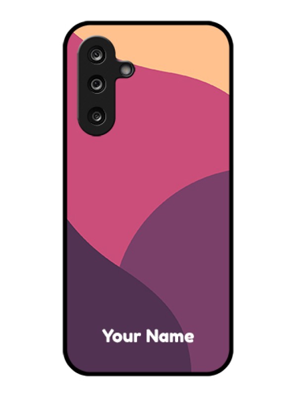 Custom Samsung Galaxy M36 5G Custom Glass Phone Case - Mixed Multi - Colour Abstract Art Design