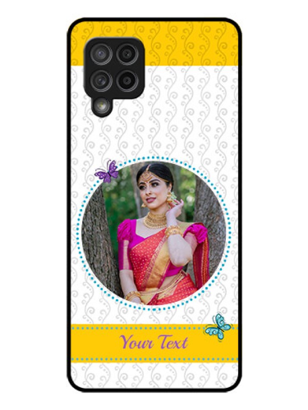 Custom Galaxy M42 5G Custom Glass Mobile Case - Girls Premium Case Design