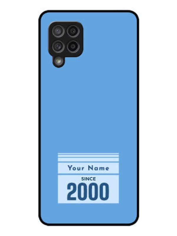 Custom Galaxy M42 5G Custom Glass Mobile Case - Custom Year of birth Design