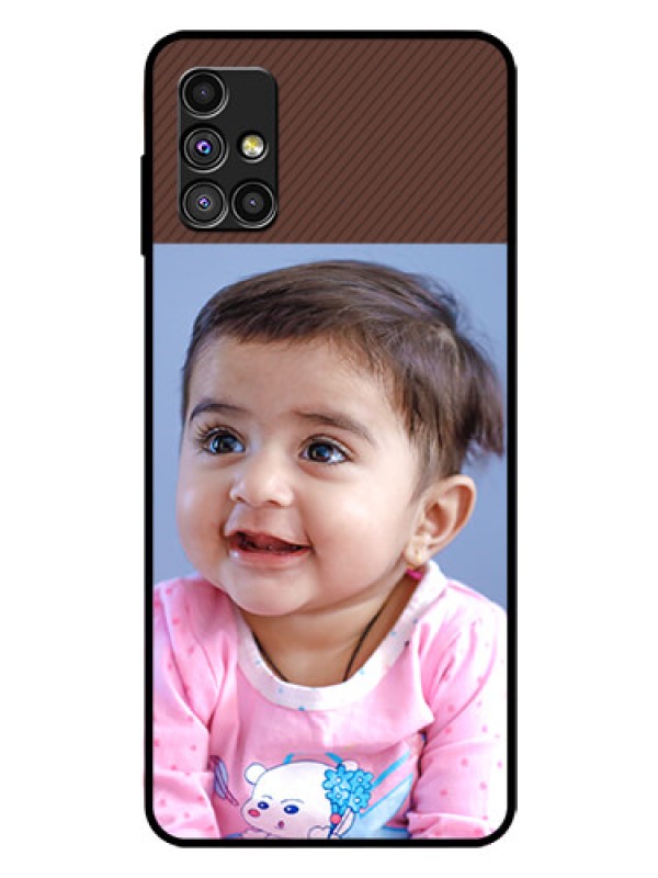Custom Galaxy M51 Custom Glass Mobile Case  - Elegant Case Design
