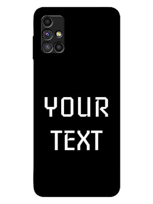 Custom Galaxy M51 Your Name on Glass Phone Case